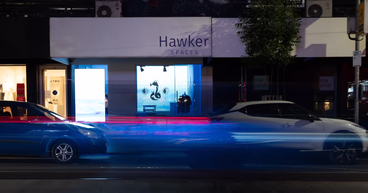 Wellness space at Hawker